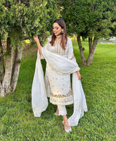 Top trending white suit