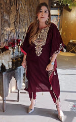 Velvet kaftan