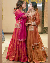 Punjabi style lehenga