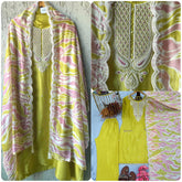 Summer special lemon yellow suit
