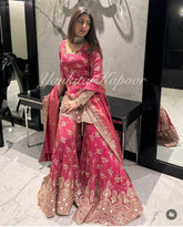 Yankita kapoor pink sharara