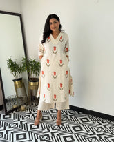 Tulip printed formal set