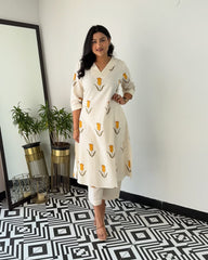 Tulip printed formal set