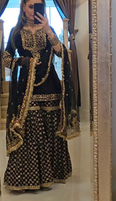 Sizzling sharara set