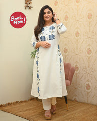 Pure khadi cotton co-ord set