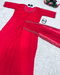 Viral Gown Saree