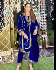 Wedding special velvet dress