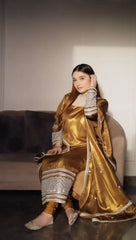 Prettiest golden suit