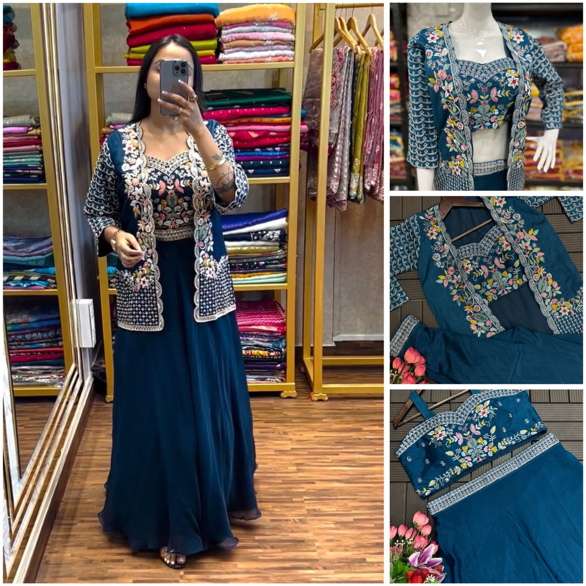 Indiwestern dress
