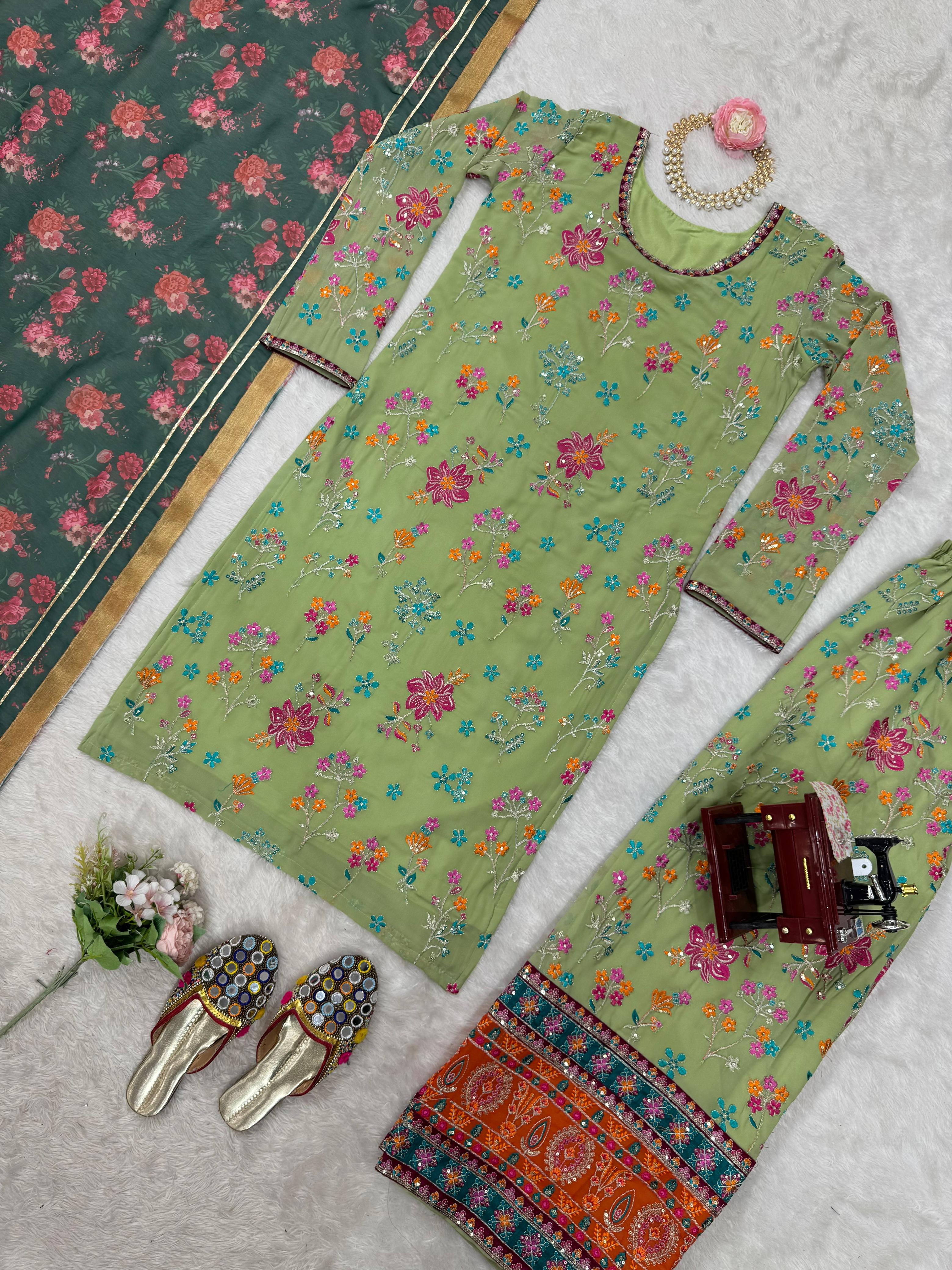Pakistan mehendi outfit
