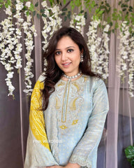 Pure muslin suit