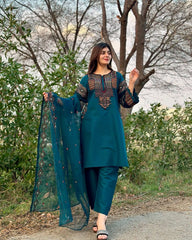 Roman silk suit