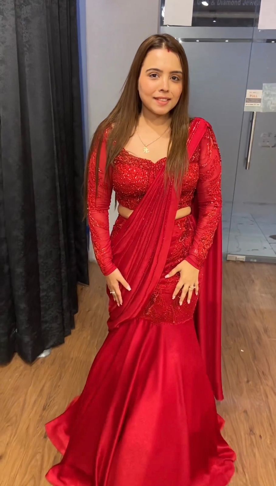 Sizzling hot saree