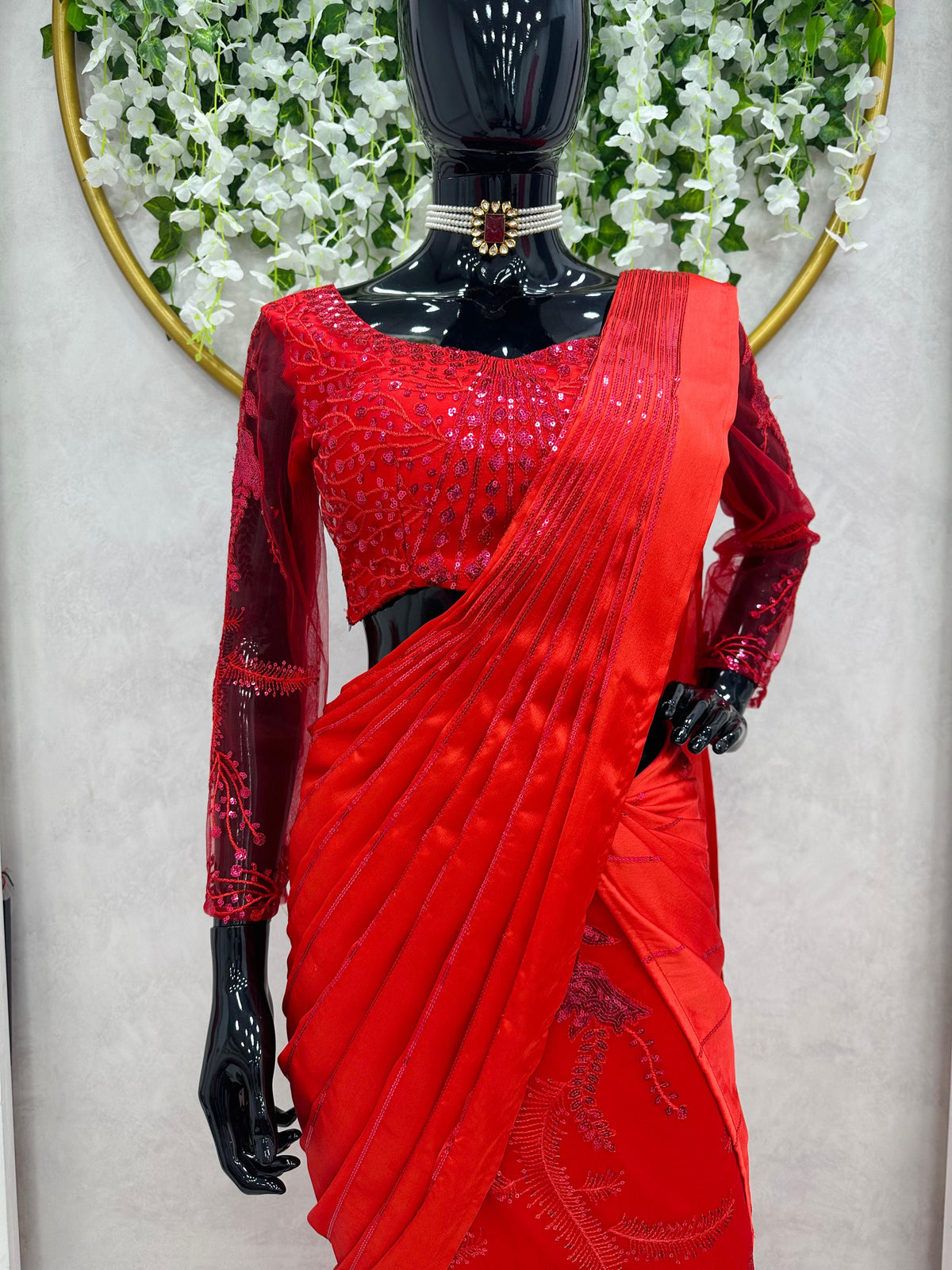 Sizzling hot saree