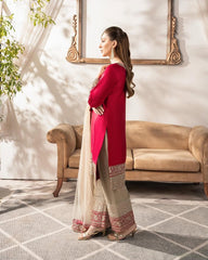 Pakistani red suit