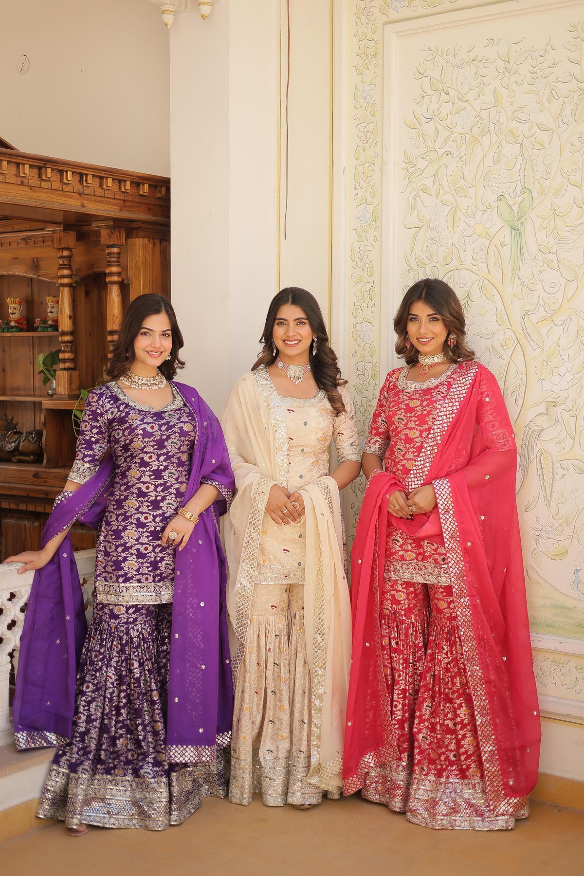 Premium gharara set
