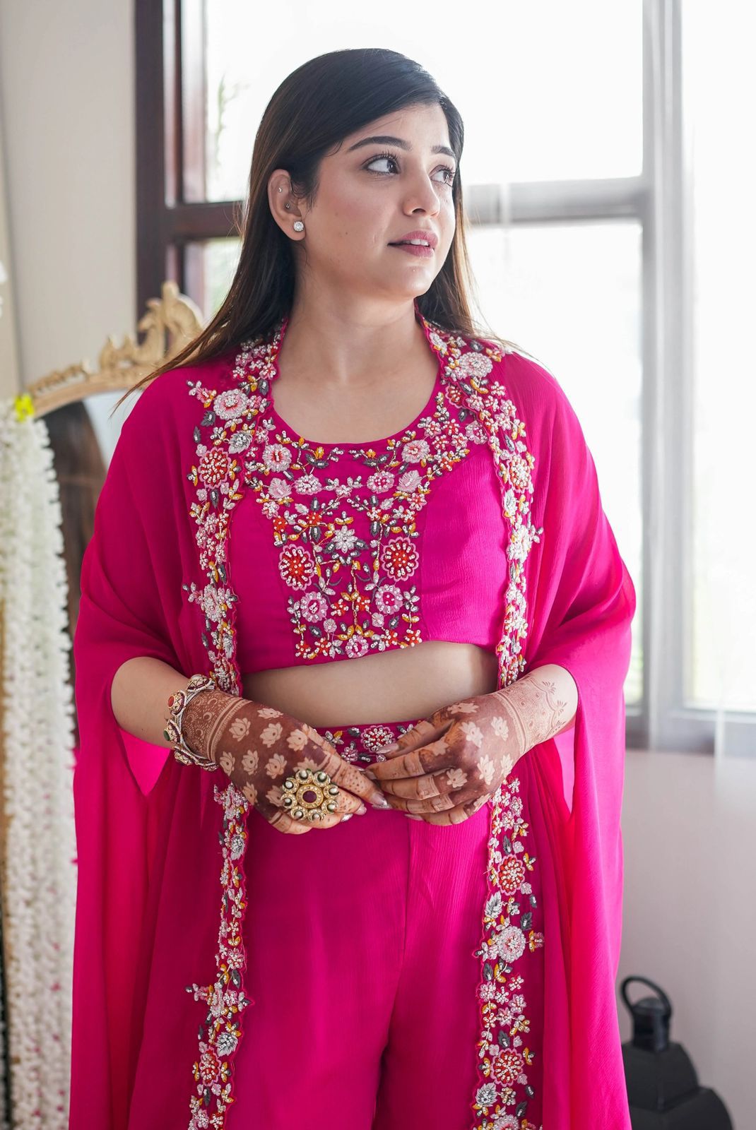 Indo Western haldi wear