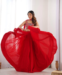 Fully stitched lehenga