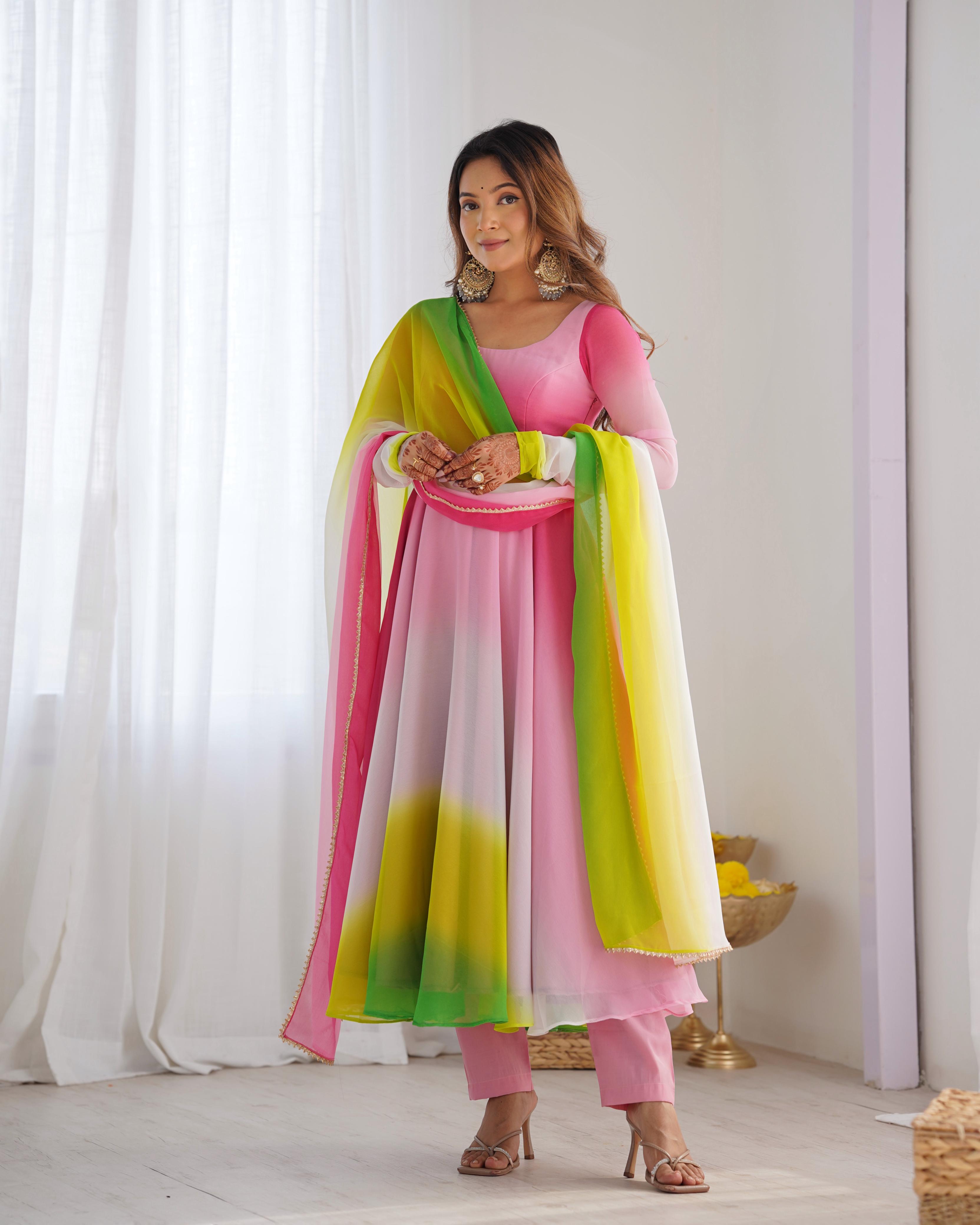 Holi special suit