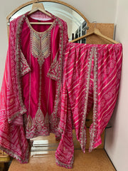 Dhoti nd peplum style top set
