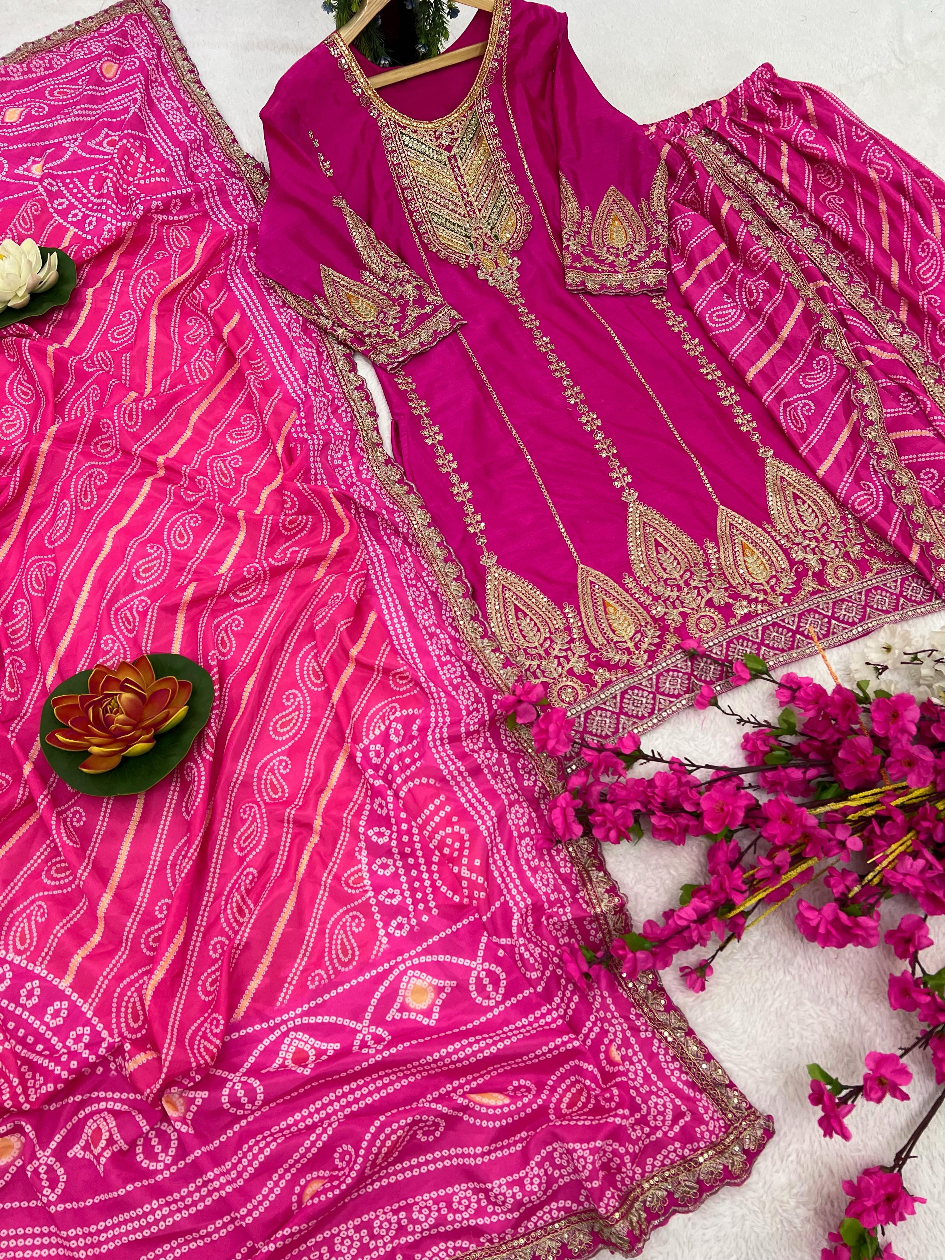 Dhoti nd peplum style top set