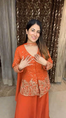 Indo-western dress for wedding