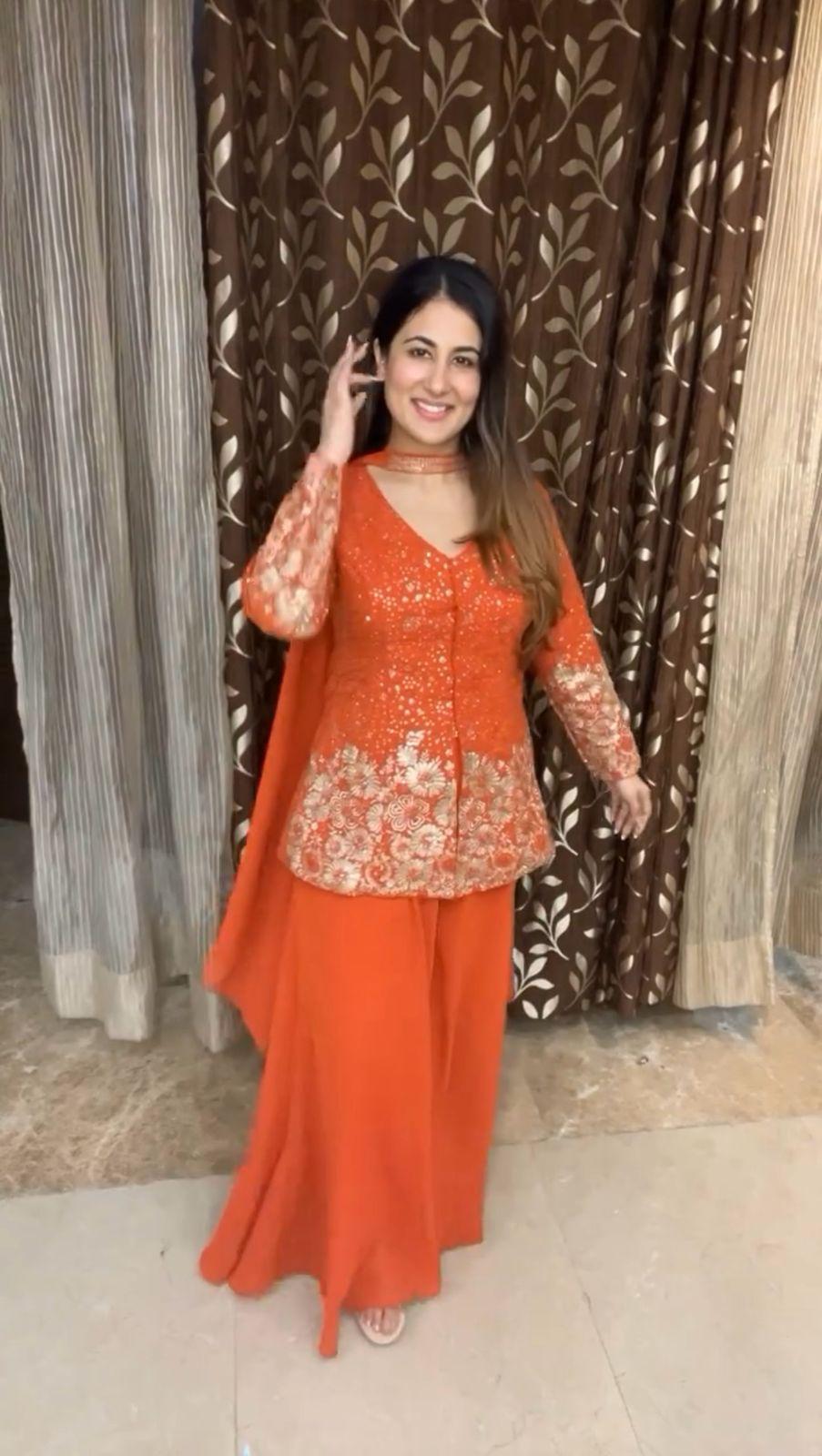 Indo-western dress for wedding
