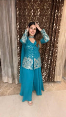 Indo-western dress for wedding
