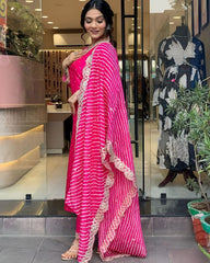 Muslin silk summer suit