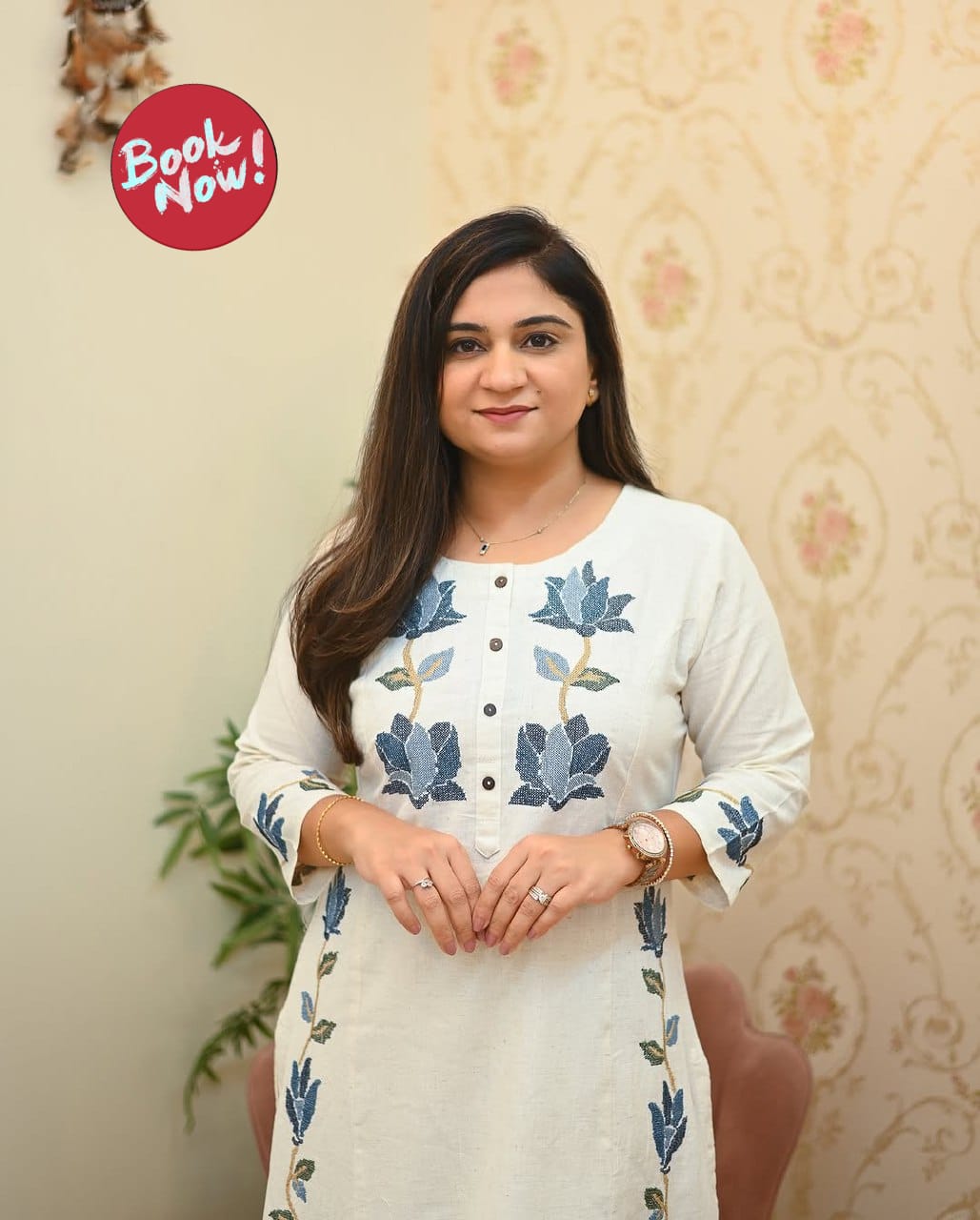 Pure khadi cotton co-ord set