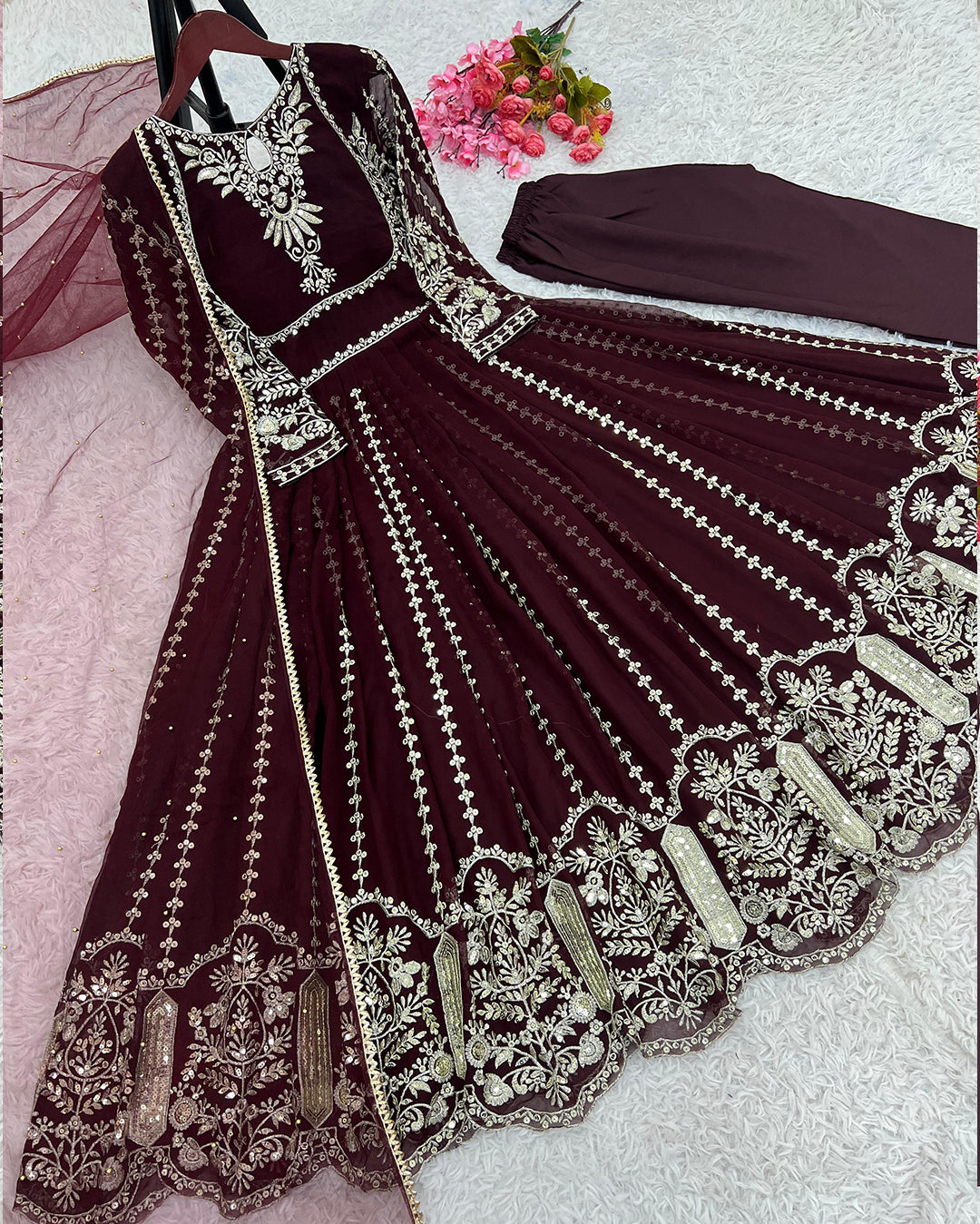 Jashmin Anarkali Suit Set