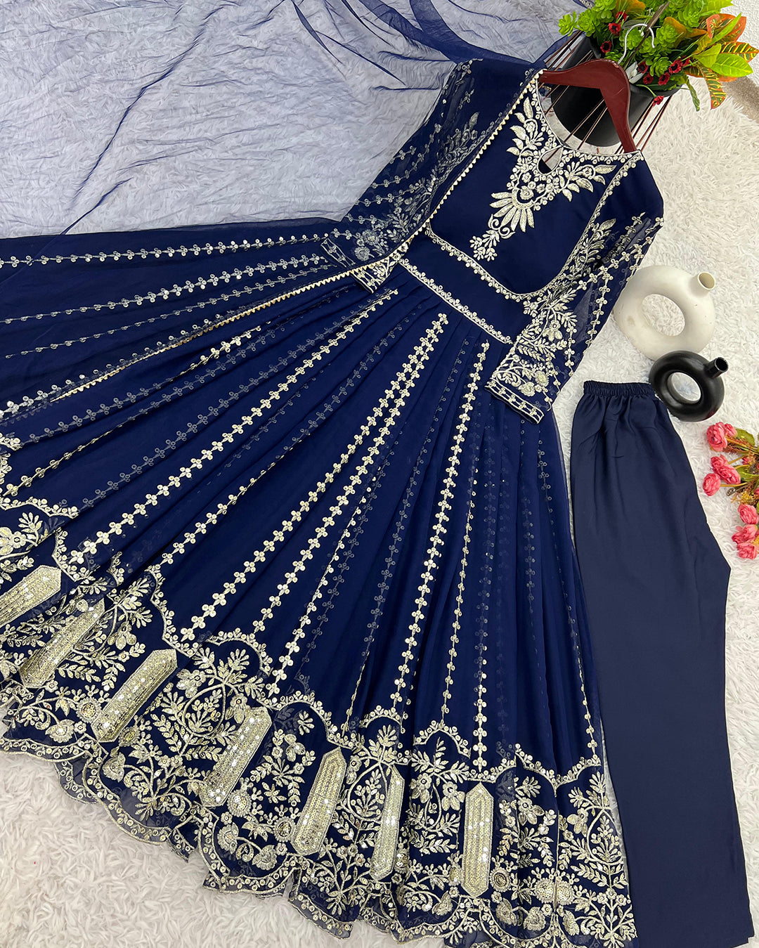 Jashmin Anarkali Suit Set