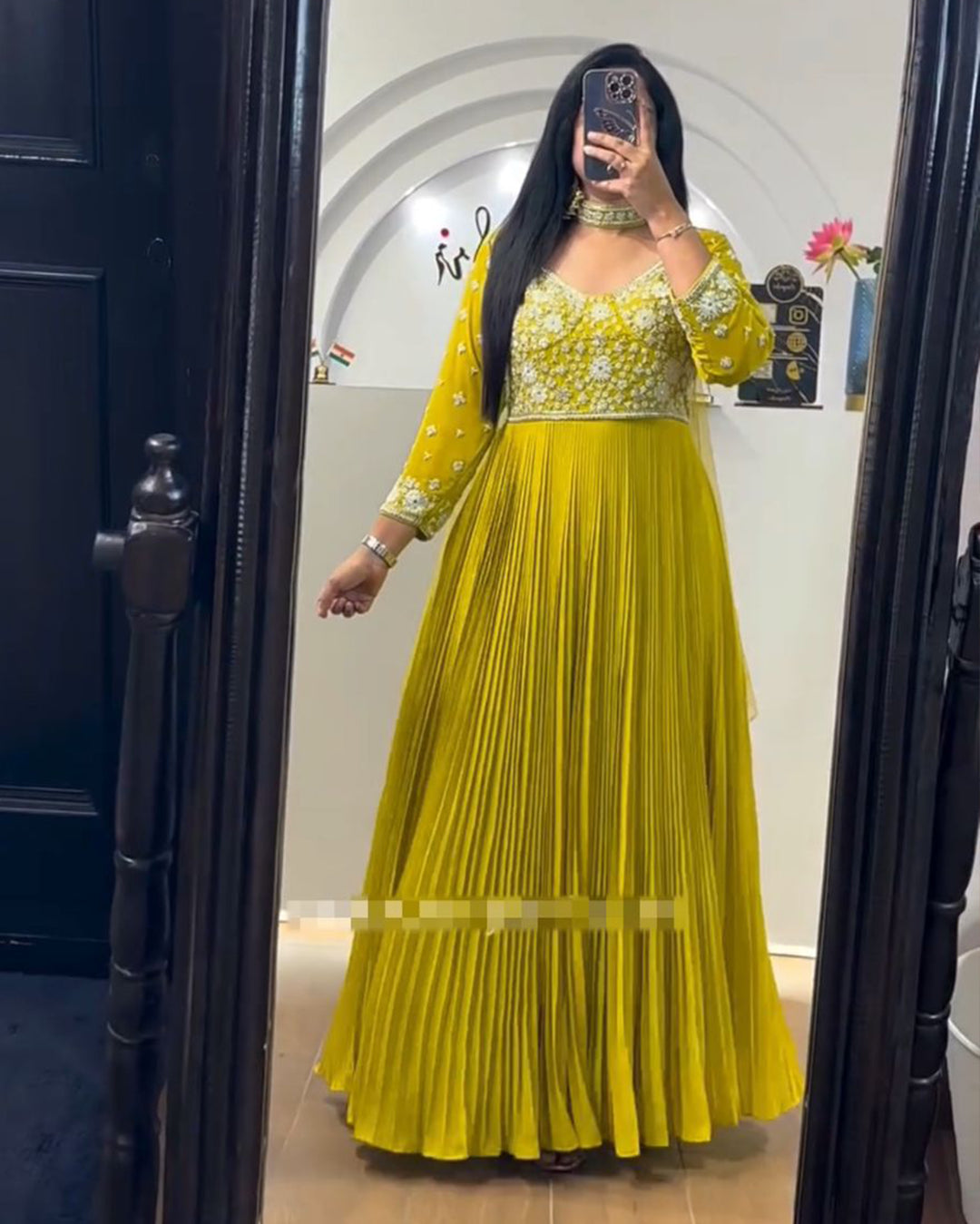 Haldi Special Gown