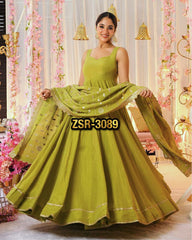 Mehendi Special Gown