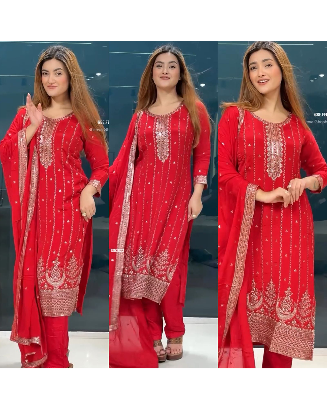 Sizzling Hot Red Suit Set