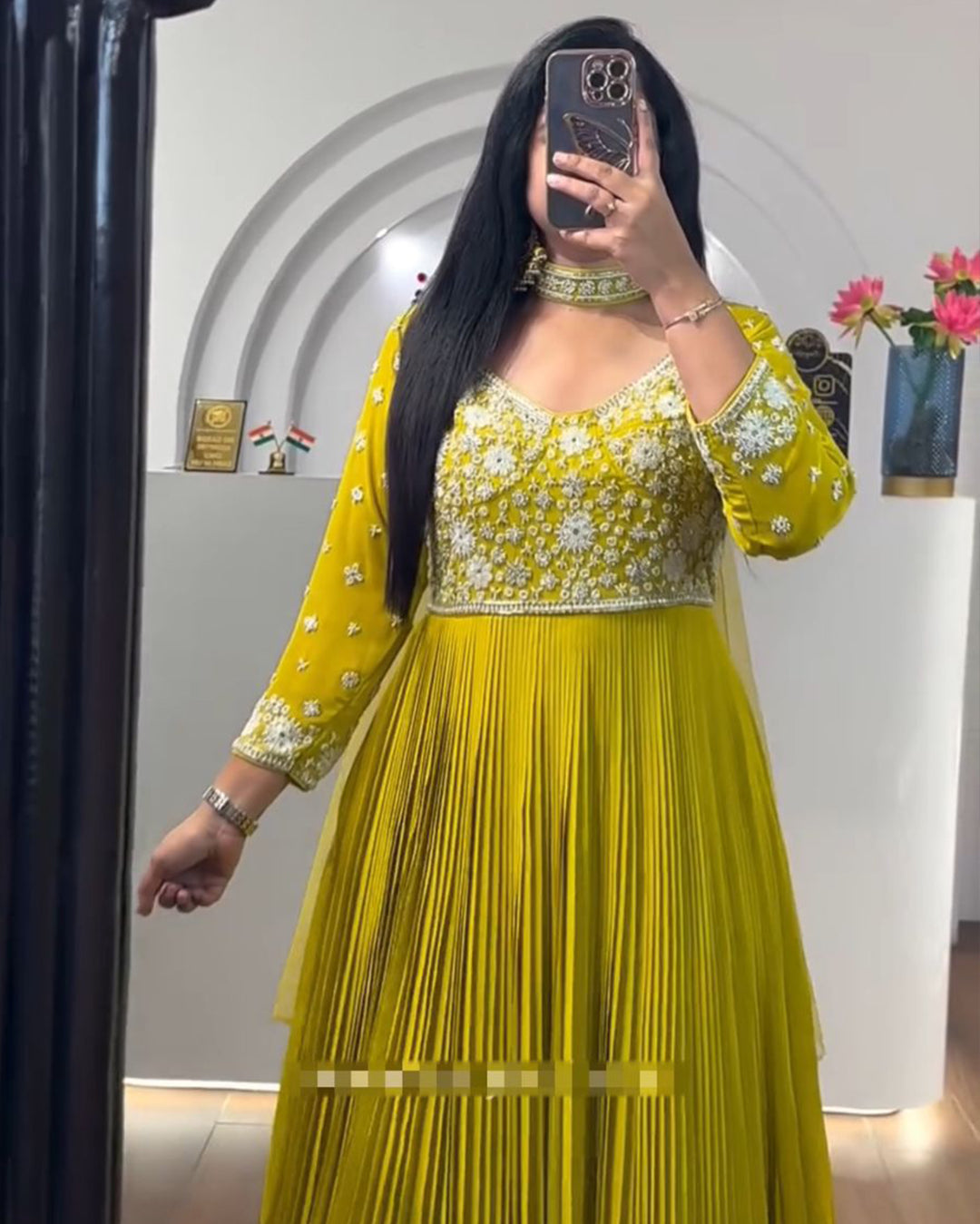 Haldi Special Gown