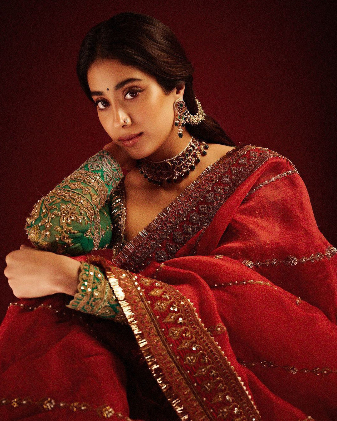 Jhanvi Kapoor Inspired Saree