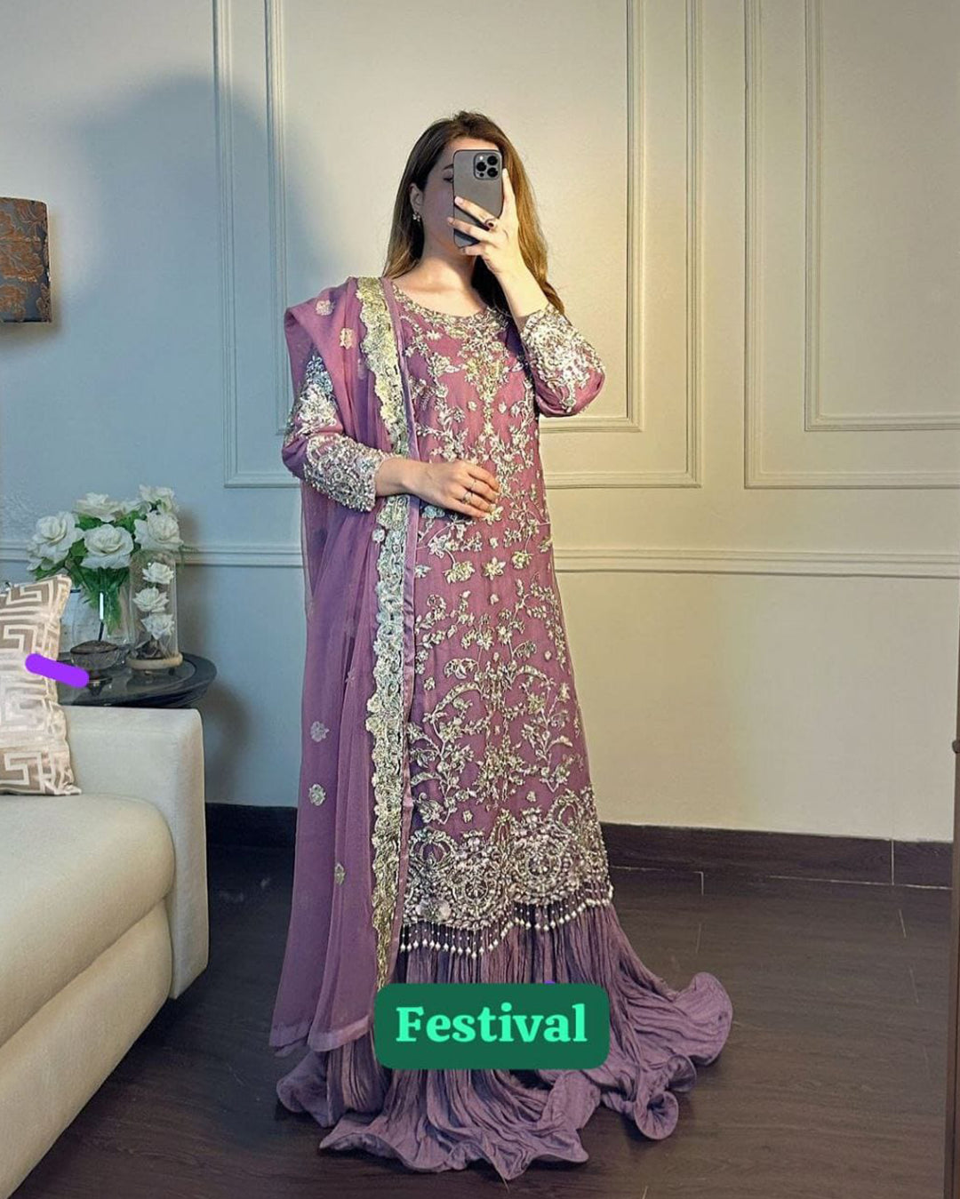 Designer Party Sharara Suit