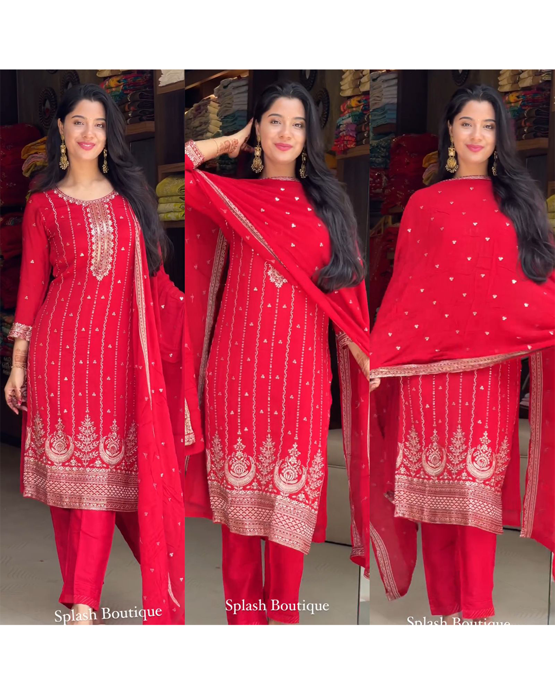 Sizzling Hot Red Suit Set