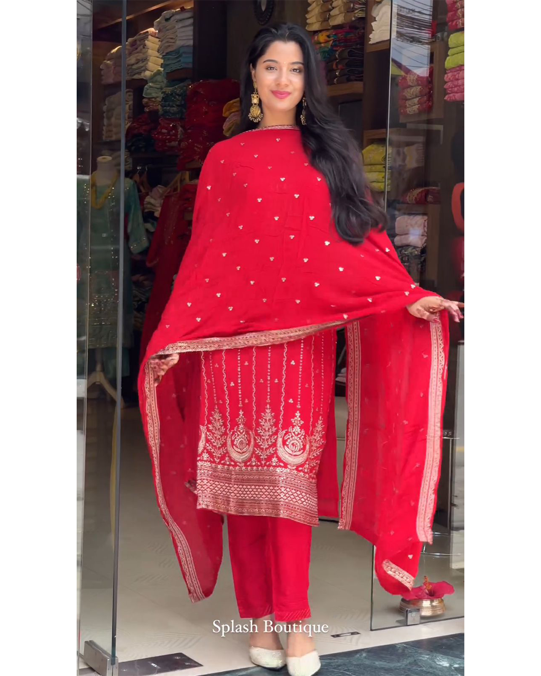 Sizzling Hot Red Suit Set