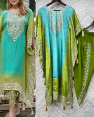 Kaftan With Dhoti Set