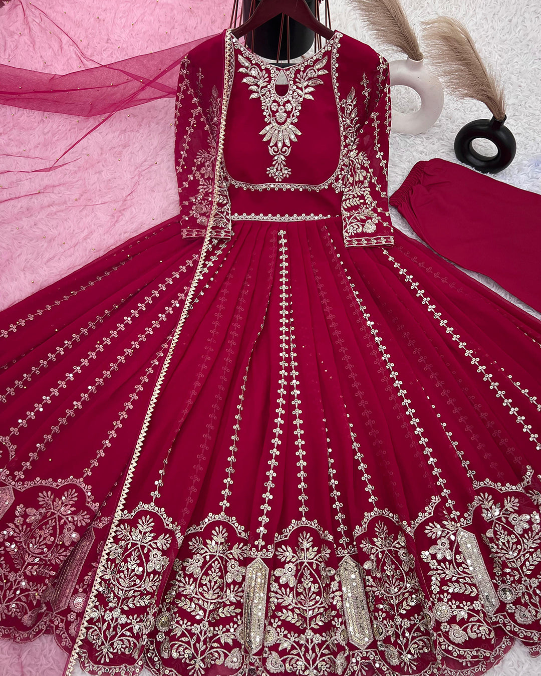 Jashmin Anarkali Suit Set