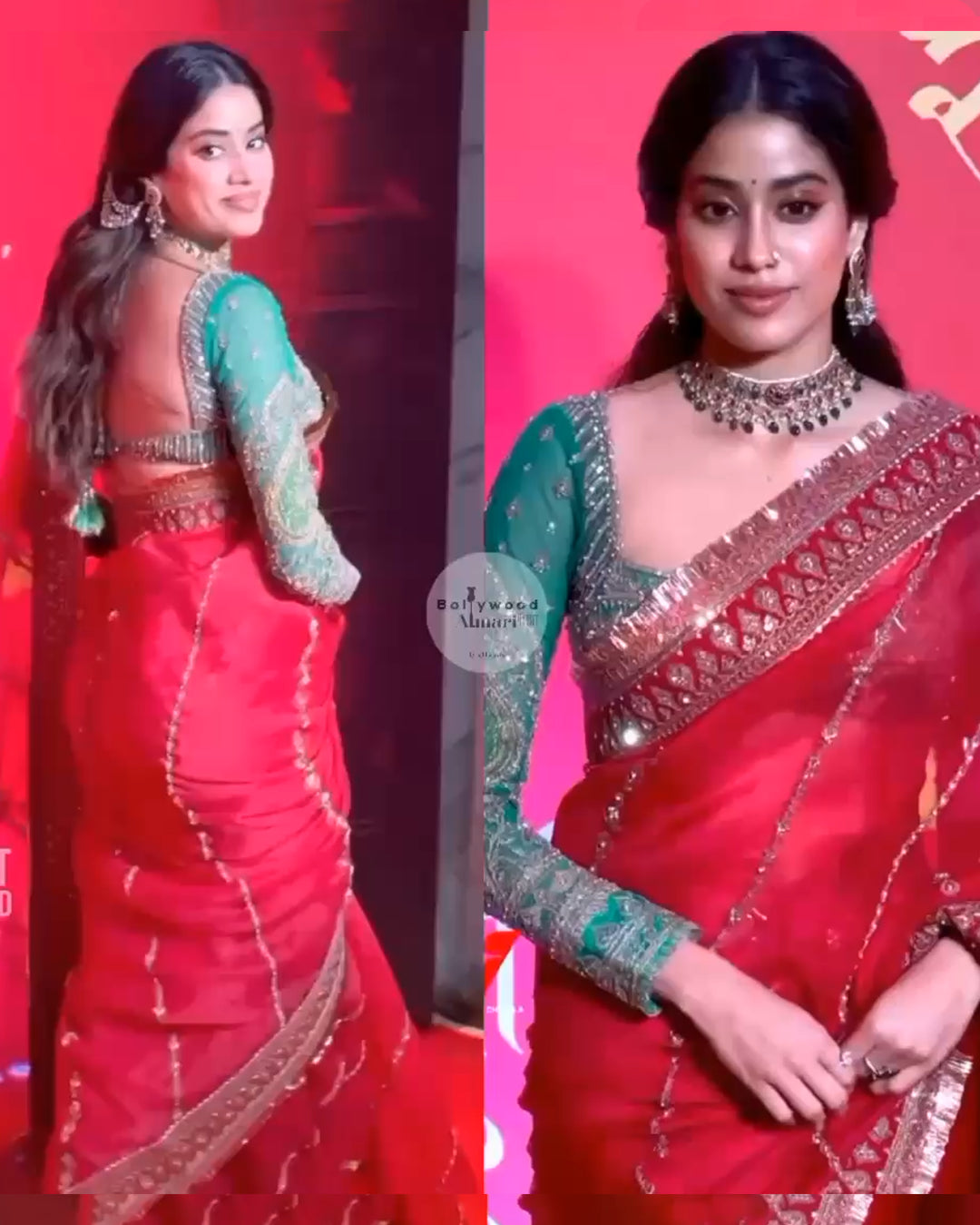 Jhanvi Kapoor Inspired Saree