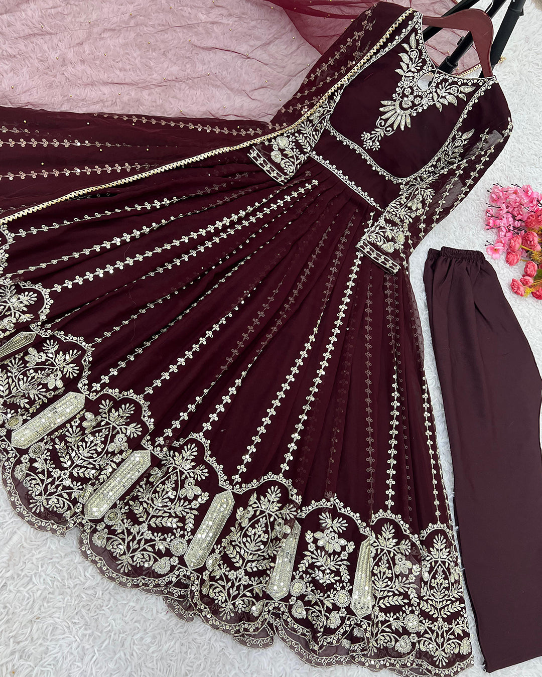 Jashmin Anarkali Suit Set